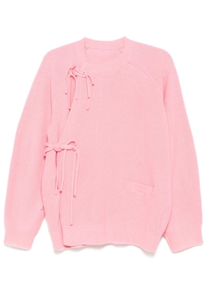 JNBY crew neck cardigan - Pink