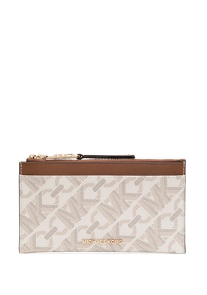 Michael Kors Empire LG card holder - Neutrals