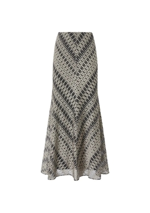 Missoni 3D diamond-pattern maxi skirt - Neutrals