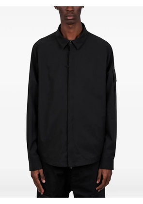 C.P. Company Metropolis zip-up shirt - Black