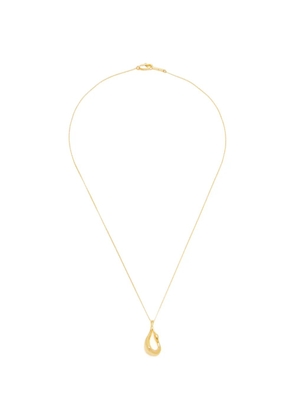 Jenny Bird twisted-pendant necklace - Gold