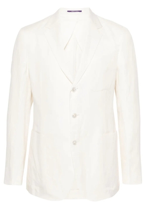 Ralph Lauren Purple Label single-breasted blazer - Neutrals