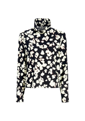 Proenza Schouler White Label Ansel floral-print blouse - Black