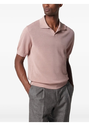 Tagliatore cotton polo shirt - Pink