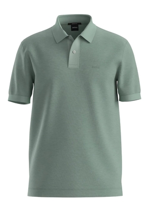 BOSS buttoned polo shirt - Green
