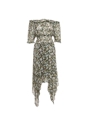 Maje floral-print dress - Green