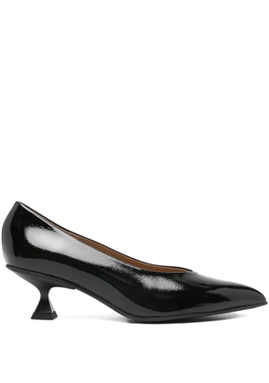 Pedro Miralles leather heeled pumps - Black