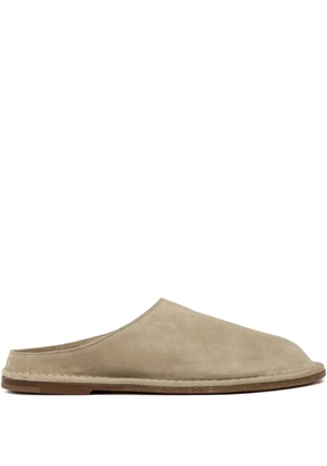 Buttero suede stitched sandals - Neutrals