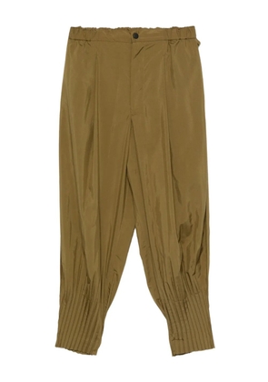 Homme Plissé Issey Miyake wide-leg trousers - Green