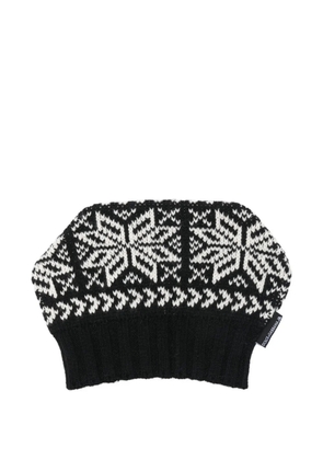 Dolce & Gabbana Pre-Owned 2000s patterned beanie - Black