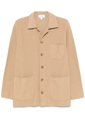 Lardini cotton cardigan - Neutrals