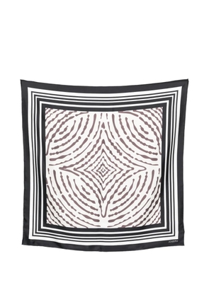 JOSEPH large Saff silk scarf - White