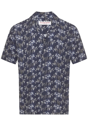 Orlebar Brown Maitan linen shirt - Blue