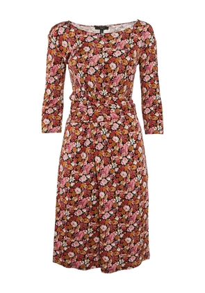 Weekend Max Mara floral-print midi dress - Orange