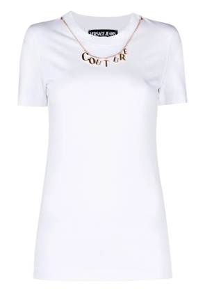 Versace Jeans Couture round-neck short-sleeve T-Shirt - White