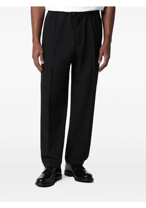 Jil Sander elasticated tailored trousers - Black