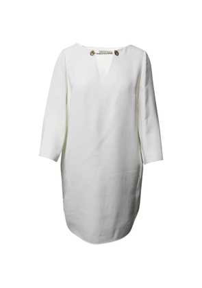 PUCCI Pre-Owned chain-neck tunic dress - White