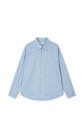 TOMBOY single-pocket cotton shirt - Blue