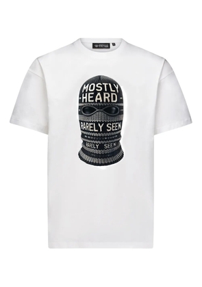 Mostly Heard Rarely Seen Ski Mask cotton T-shirt - White