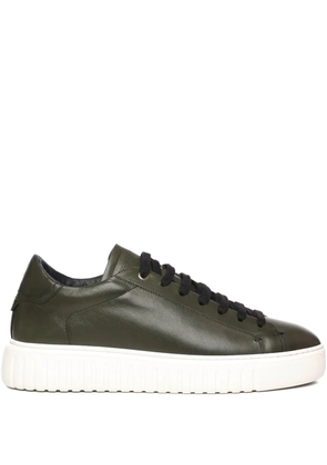 Giuliano Galiano Mars leather sneakers - NAPPAMILITARI