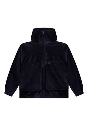 Arte Antwerp corduroy hooded jacket - Blue