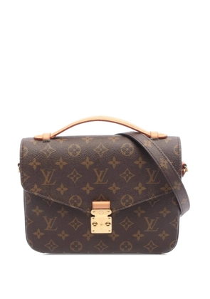 Louis Vuitton Pre-Owned 2021-2025 Monogram Pochette Metis satchel - Brown