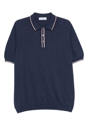 Gran Sasso cotton polo shirt - Blue