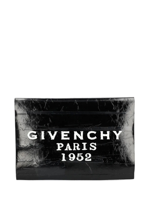 Givenchy logo clutch bag - Black