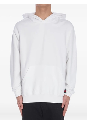 Gucci hooded stripe sweatshirt - White
