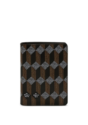 Au Départ bi-fold passport case - Brown