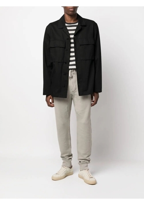 TOM FORD drawstring cotton track pants - Neutrals