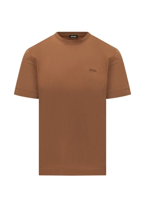 Zegna crewneck T-shirt - Brown