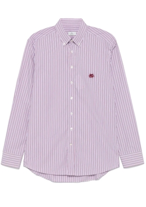 ETRO striped cotton shirt - Pink