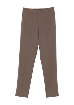 SANDRO straight-leg trousers - Brown