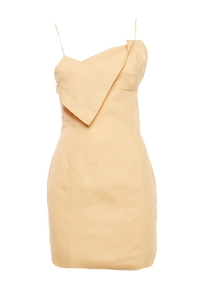 Jacquemus Pre-Owned L’Amour mini dress - Neutrals