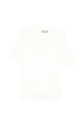 Canali textured top - White
