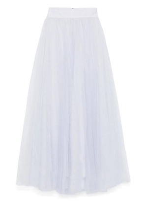 ZIMMERMANN tulle maxi skirt - Blue