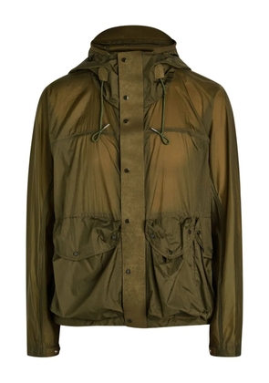 Ten C Skye Ten hooded jacket - Green