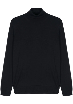 Nuur roll-neck merino jumper - Blue