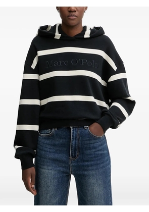 Marc O'Polo striped hoodie - Black