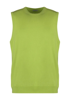 Malo knitted vest - Green