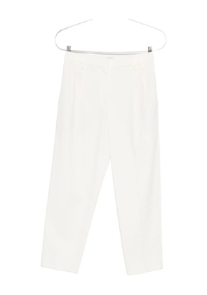 Brunello Cucinelli pleated trousers - White