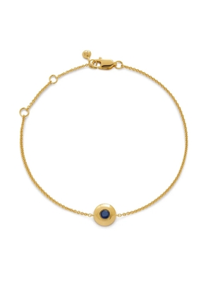 Monica Vinader 18kt yellow gold vermeil September Birthstone bracelet