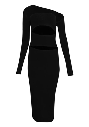 Christopher Esber cut-out knitted dress - Black