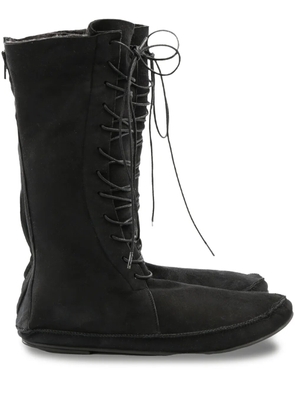 The Row leather boots - Black