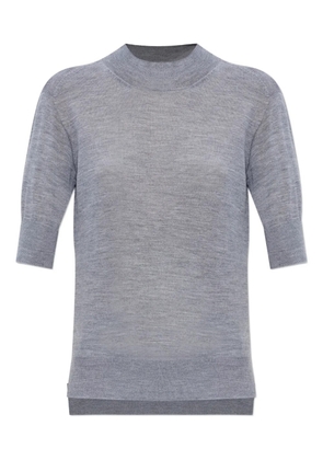 Jil Sander fine-knit T-shirt - Grey