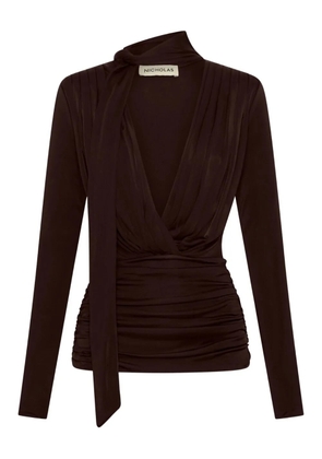 Nicholas Marina draped top - Brown