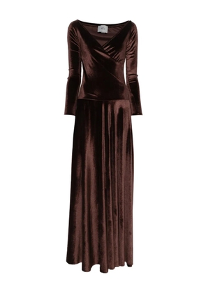 Atu Body Couture velvet gown - Brown