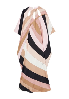 PUCCI Iride-print dress - Black