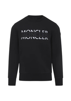 Moncler long sleeve cotton T-shirt - Black